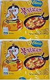 2016 New Samyang Ramen / Spicy Chicken Roasted Stir Buldak Noodles Cheese Flavor (Pack of 10)