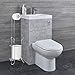 Toilet Paper Holder - Strongest Heaviest Duty Bathroom Tissue Paper Roll Storage Holder and Dispenser Stand Free - Stores up to 3 Rolls of Toilet Tissue paper Organization Storage