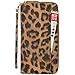 Travel Document Organizer - RFID Passport Wallet Case Family Holder Id Wristlet (Leopard)