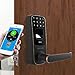 3 Pack Ultraloq UL3 BT Bluetooth Enabled Fingerprint and Touchscreen Keyless Smart Door Lock (Aged Bronze)