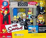 The Simpsons Playset 2003 New Year's Eve