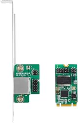 Lodokdre 2.5G 2500Mbps Gigabit Network Adapter M.2 to PCIe 2.5Gb Ethernet RJ45 view 8