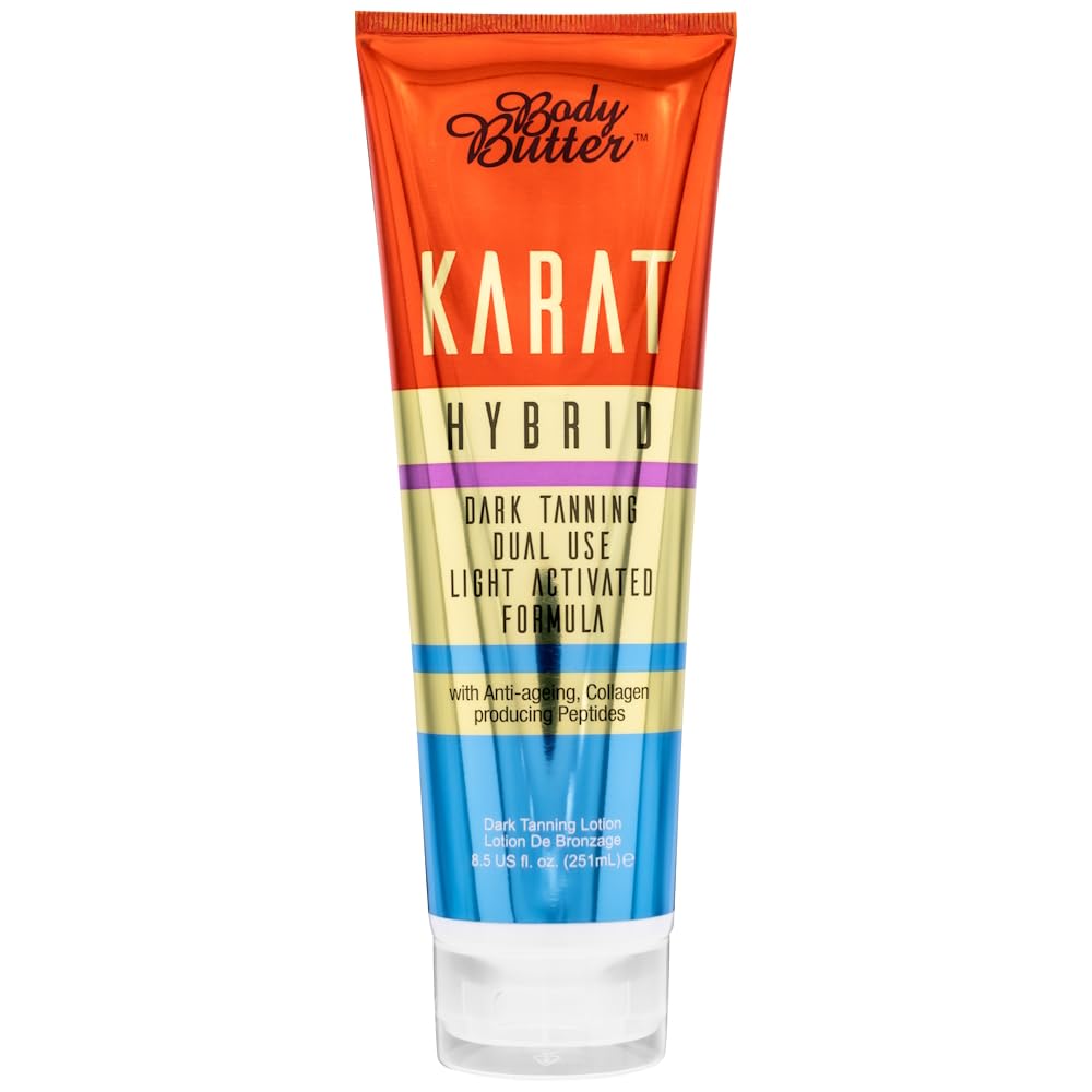 Body Butter KARAT HYBRID Dark Tanning Dual Use Light Activated Formula (251ml)