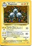 Pokemon Base Set Holofoil Card #9/102 Magneton