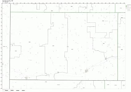 Amazon.com: Dundy County, Nebraska NE ZIP Code Map Not Laminated: Home