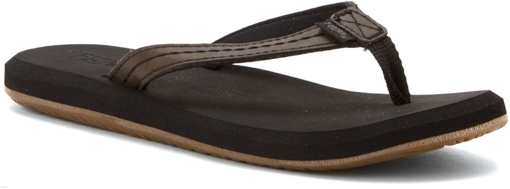 Amazon.com | Flojos Women's Peyton Black Sandal 10 B - Medium | Flip-Flops