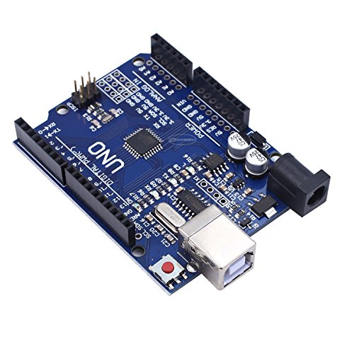 UNO R3 ATmega328P CH340 Development Board Compatible UNO R3 IDE Develope Kit Microcontroller Without USB Cable Straight Pin Header 2.54mm Pitch Robot Parts
