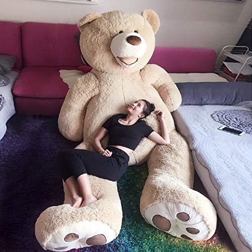 Maddy Stuffed & Plush Animals . - 1pc 100-200cm cute home decoration usa huge super teddy bear plush toy shell .girl birthday teddy plush toy gift 1 PCs