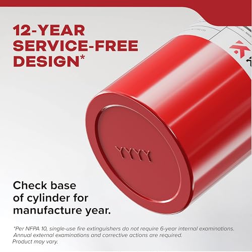 KIDDE FIRE EXTINGUISHER FOR HOME, FOR RESIDENTIAL AND LIVING AREA USE, 2A10BC