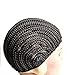FASHION LADY Hair Brading Wig Cap 1pcs/lot S M L Size for Easier Sew in Crotchet Cornrows Braide Cap Black Color Braiding Wig Cap With Comb for Making Wig weaving cap with braids