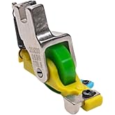 Colaxi Steel Roller Invisible Zipper Presser Foot for Sewing Machines Parts