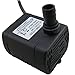Yeeco Submersible Water Pump, Mini USB Fountain Pump 200L/H 1.5M DC3.5V-9V Water Pump Fountains for Aquarium Hydroponic