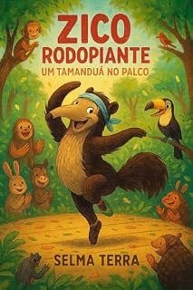 Livro Zico Rodopiante: Um Tamanduá no Palco