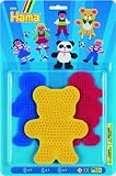 Stiftplatten Panda und Menschen