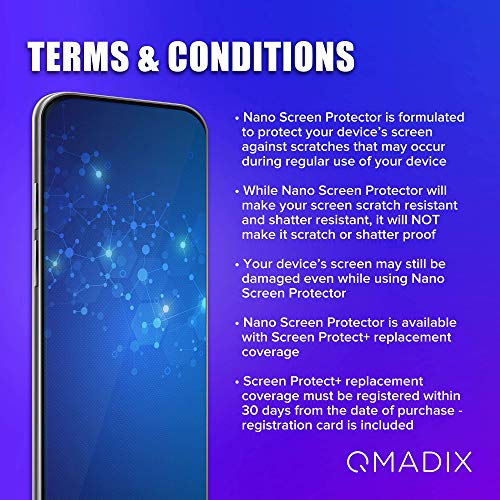 Qmadix 250 Replacement Guarantee Invisible First Defense Nano Liquid