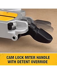 Sierra de calar con compuesto deslizantes de doble bisel DeWalt DWS780 12 pulgadas