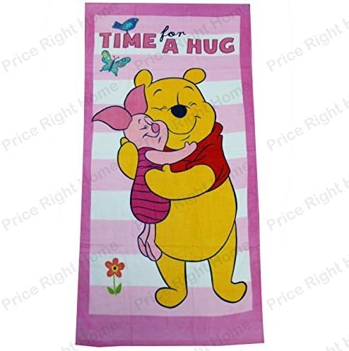 Winnie the Pooh and Piglet Hug Towel by TDI Roman Kolodziejczyk