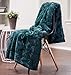 Chanasya Premium Soft Wave Faux Fur Throw Blanket - Soft, Lightweight Reversible Sherpa & Minky Blanket - 50