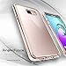 Ringke Fusion Compatible with Galaxy A7 2016 Case Crystal Clear PC Back TPU Bumper Drop Protection, Shock Absorption Technology (Attached Dust Cap) for Galaxy A7 2nd Gen. 2016 - Rose Gold