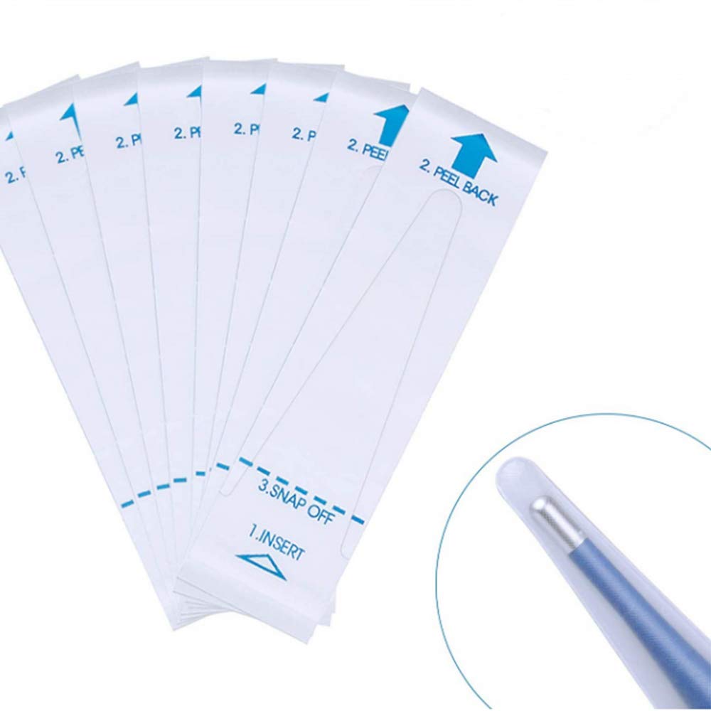 Disposable Universal Digital Thermometer Probe Covers Sized to Fit Most Oral Rectal Thermometer(100 Counts): Industrial & Scientific