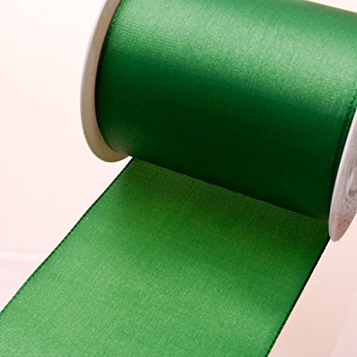 Deko und Band Taffeta Ribbon 110 mm x 25 m Green