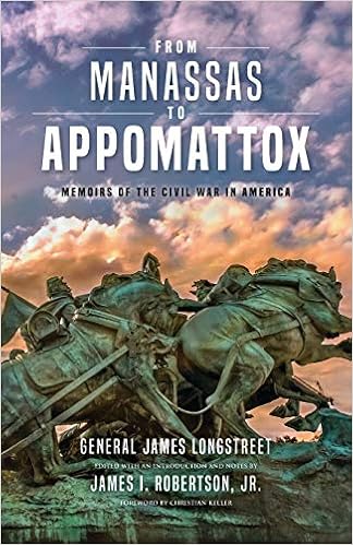 From Manassas To Appomattox Memoirs Of The Civil War In America Longstreet James Robertson Jr James I Keller Christian 9780253047069 Amazon Com Books
