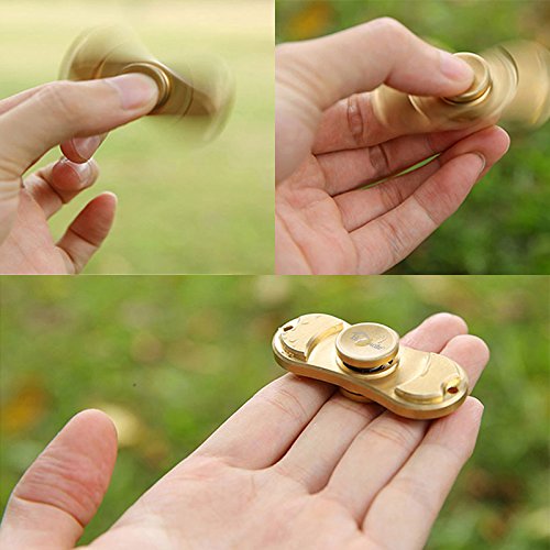 Hommate Finger Spinner Fidget Spinner Toy for EDC ADHD Focus,High Speed,2-3 Min Spins, Finger Playing or Table Top Spin,Optimized Super Smooth German Bearings,Good Balanced