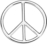 Cruiser Accessories 83063 Chrome 3D-Cals Peace Decal