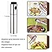 Oil Sprayers Olive Oil Sprayer Oil Mister Vinegar Sprayer Bottle for Cooking and Stainless Steel Pump Spritzer Can Container for Barbecue and Making Salad, Includes Two Cleaning Brush and One Funnel
