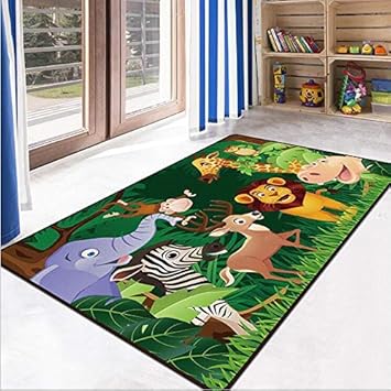 jungle play mat