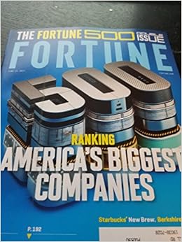Fortune Magazine (June 15, 2017) The Fortune 500 Double Issue: Amazon ...