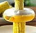 Drhob New Corn Threshing Stripping Round Corn Stripper Thresher Kitchen Utensil Tool (Color: Yellow)