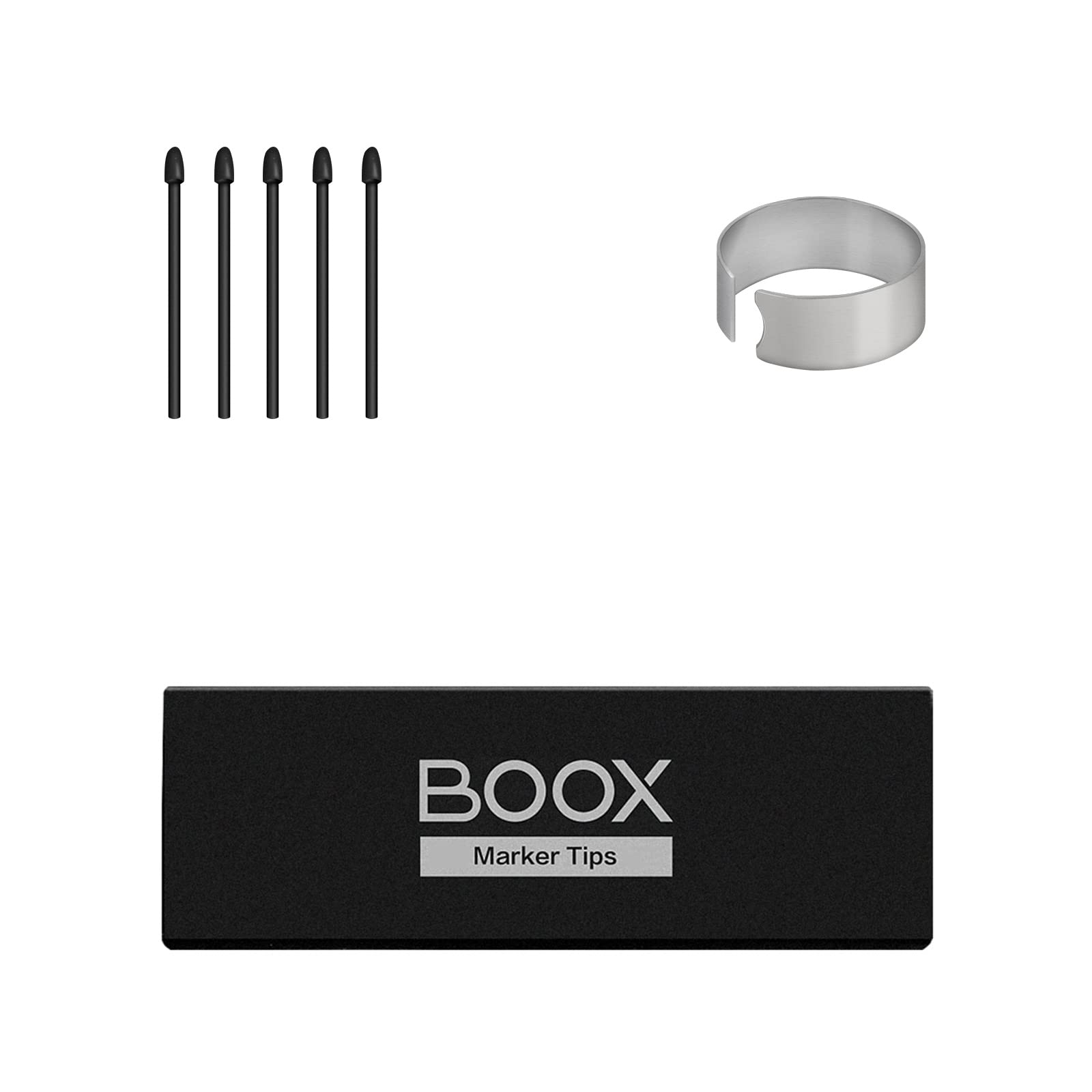 BOOX Marker Tips Nibs Kit for Pen2 Pro, Max Lumi2, Note Air2, Note5, Nova Air C Stylus, 5pcs