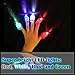 LED Finger Lights 40 Pack | Multicolor Novelty Finger Beams for Kids