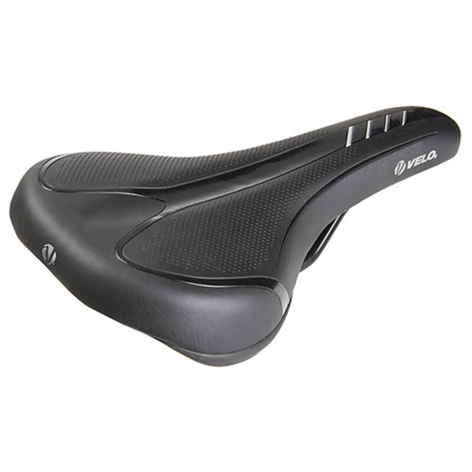 Velo Unisex Adult Fit Traveller Saddle For Bicycle - Black, Small