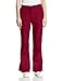 Cherokee Women's Flare Leg Drawstring Scrub Pant, Wine, Medium