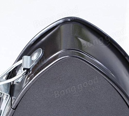 Bazaar Non-Stick Stainless Steel Cake Pan Heart Shape Cheese Bread Jelly Pudding Muffin Mold Baking Tool - Thumbnail 4