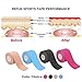 REFUN Boob Tape, Boobytape for Breast Lift with 2pcs Reusable Silicone Cover, Bob Tape for Large Breasts A-G Cup Size, Waterproof & Comfortable Breast Lift Tape, Invisible Under Clothing