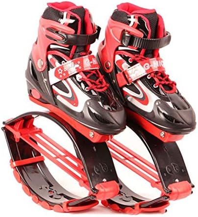 FBEST Rebound Shoes Kangoo Jumps Kids Jumping Stilts Fitness Exercise Bouncing Weight Load Range 30-50KG