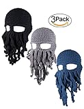 Nanny Mcphee Unisex Barbarian Knit Beanie Octopus