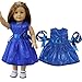 ZITA ELEMENT 3 Sets Daily Casual Clothes Outfits for 18 inch American Doll and Other 45-46cm Dolls Xmas Gift