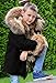 Aofur Kids Unisex Coat Winter Black Jacket Faux Fur Parka Casual Hooded Warm Trench Outwear Children Clothes for Girls Boys