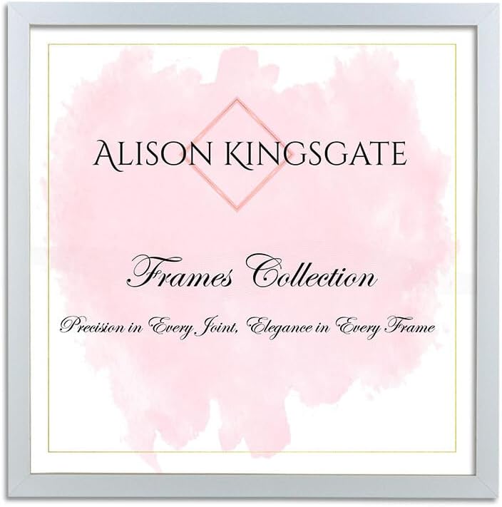 Alison Kingsgate Sleek 35x35cm Picture Frame Engineered Wood Silver