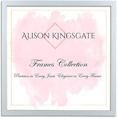 Alison Kingsgate Sleek 35x35cm Picture Frame Engineered Wood Silver