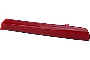 MDX 2010-2013 Red Rear Bumper Reflector Replacement ABS Buckle Installation (Passenger Side 33505-STX-A11)