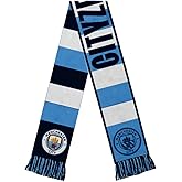 Icon Sports Official Manchester City FC Soccer Scarf - Unisex Adult