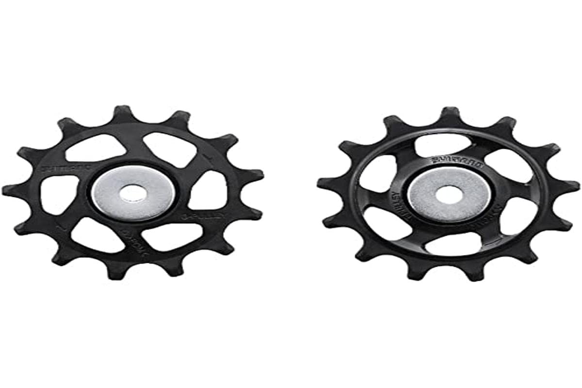 Shimano Spares SLX RD-M7100 tension and guide pulley set, Black