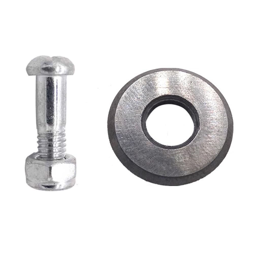 Tile Cutting Wheels, 16x6x3mm Metal Alloy Cutting Replacement Wheel with Bolt for Manual Tile Cutter