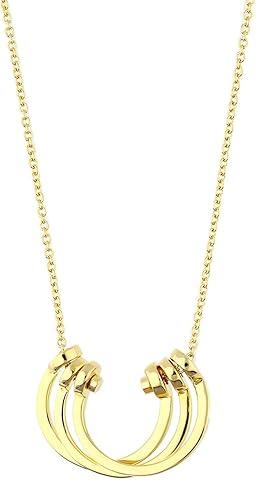 Joop! Damen-Kette mit Anhänger Vergoldet - JPNL00001B420