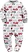 Carter's Baby Boys' Microfleece 115g159, White, 9 Months